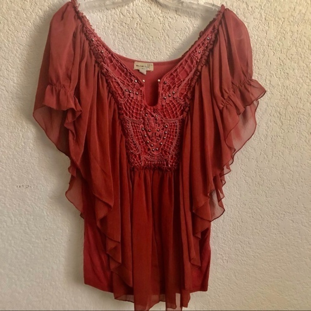 Beautiful terracotta color top